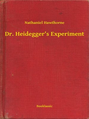 cover image of Dr. Heidegger's Experiment